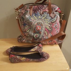 2 for 1 Talbots flats and purse!